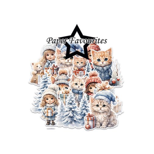 Leikekuvat, Paper Favourites: Cozy Winter Friends