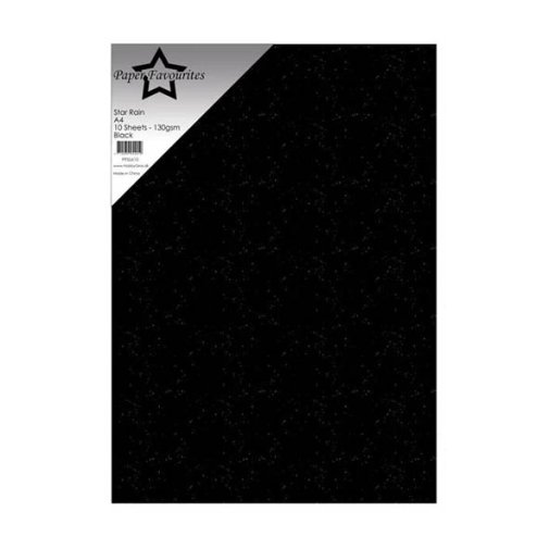 Star Rain kimaltava kartonki A4, PF: Black