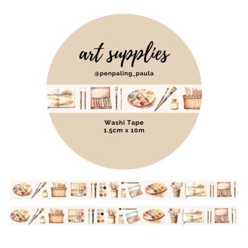 Washi -teippi, Penpaling Paula: Art supplies