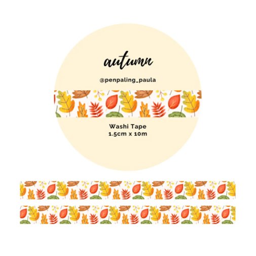 Washi -teippi, Penpaling Paula: Autumn