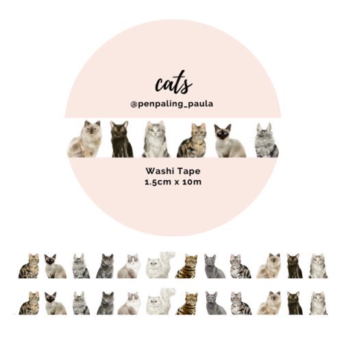 Washi -teippi, Penpaling Paula: Cats