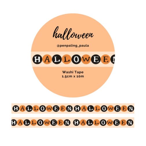 Washi -teippi, Penpaling Paula: Halloween