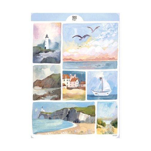 Tarra-arkki, Wild Pencil Studio: Coastal landscape
