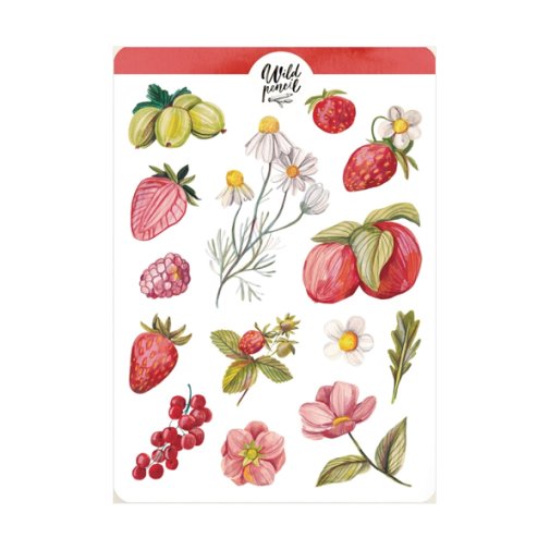 Tarra-arkki, Wild Pencil Studio: Summer meadow, red