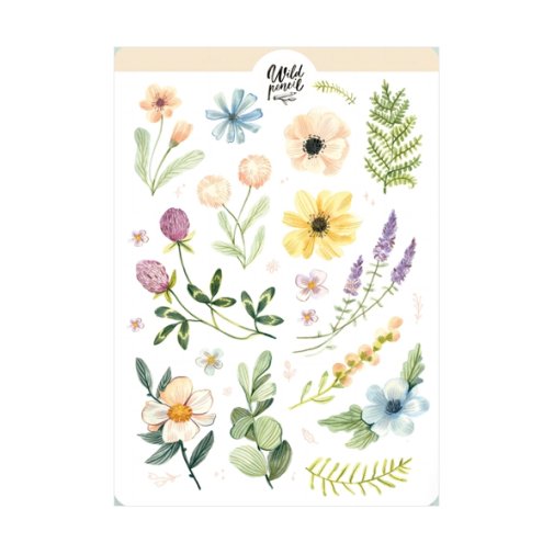 Tarra-arkki, Wild Pencil Studio: Pastel Flowers