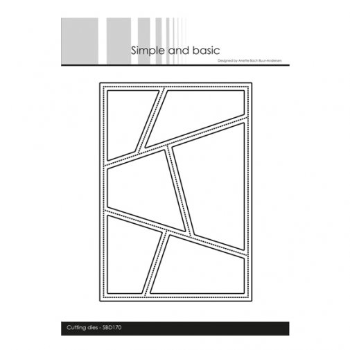 Stanssi, Simple & Basic: Layout - Wonky window A6