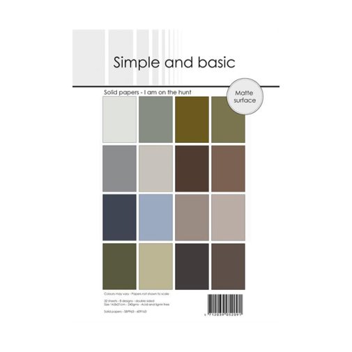 Kartonkipakkaus A5, Simple and basic: I\'m on the Hunt