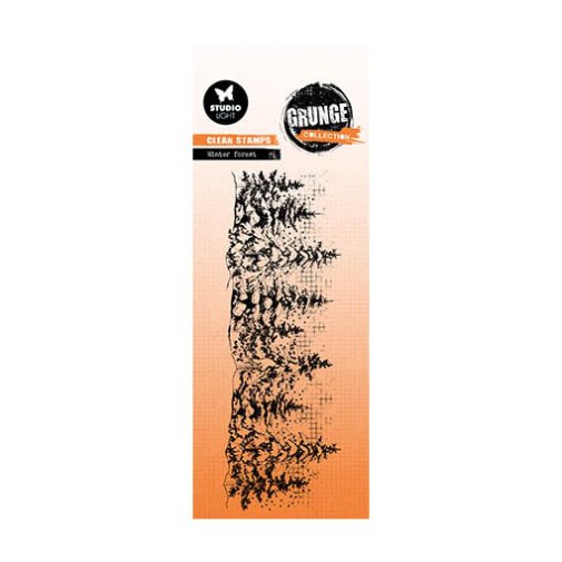StudioLight stamp: Grunge, Winter forest