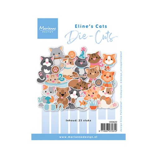 Die-cuts, Marianne Design: Cats