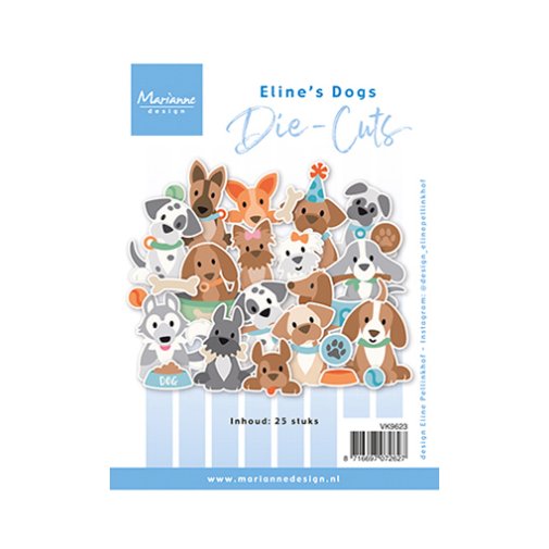 Leikekuvat, Marianne Design: Dogs- koirat