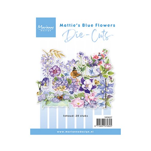 Leikekuvat, Marianne Design: Blue Flowers