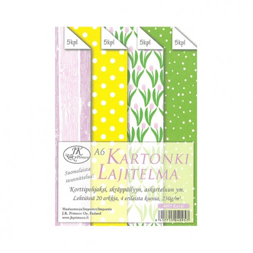 A6 paperipakkaus, JK: Kevät