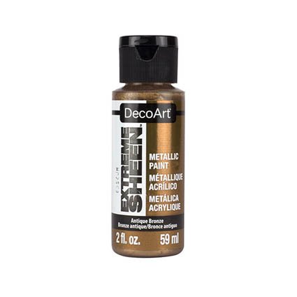 DecoArt metallic akryylimaali: Antique Bronze