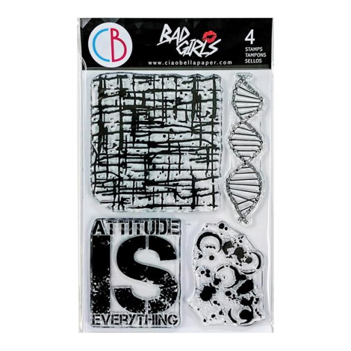Stamp set A6, Ciao Bella: Attitude is everything