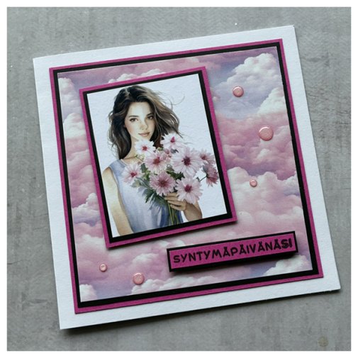 Onnittelukortti: Syntymäpäivänäsi