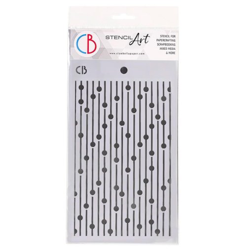 Stencil, Ciao Bella: Bead Curtain
