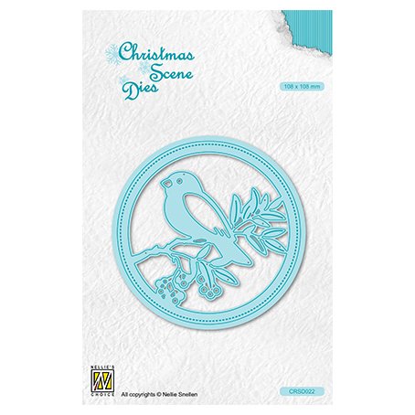 Nellie\'s Choice dies: Bird on Branch frame