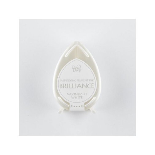 Brilliance ink pad, mini: Moonlight white