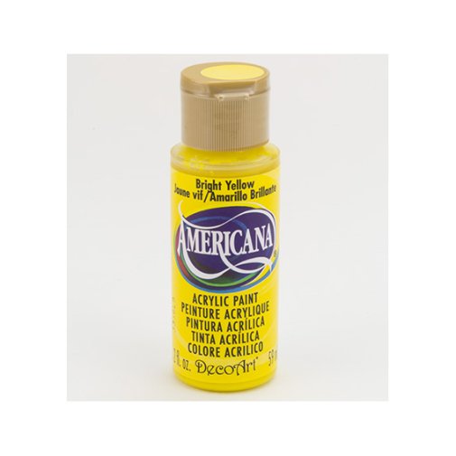 Americana akryylimaali: Bright Yellow