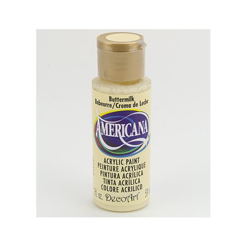 Americana acrylic paint: Buttermilk