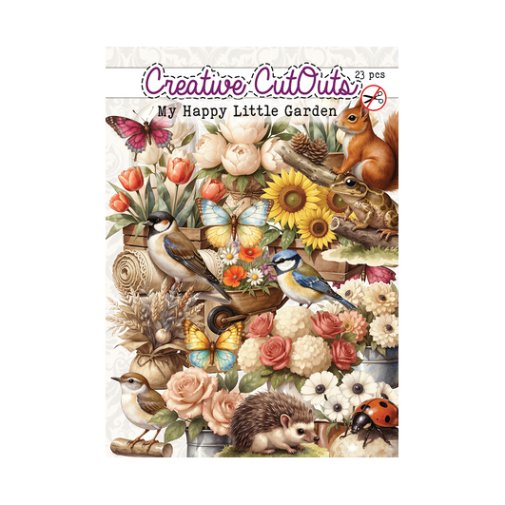 Leikekuvat, Creative Cutouts: My Happy Little Garden