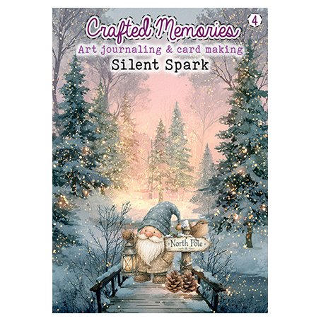 A4 Art Journaling -lehtiö, Creatief Art: Silent Spark