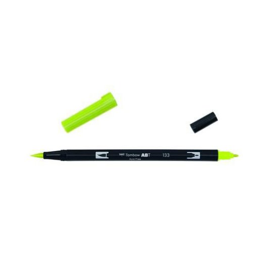 Tombow Dual Brush marker: Chartreuse