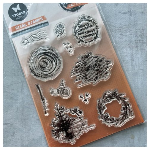 StudioLight stamp set: Christmas elements