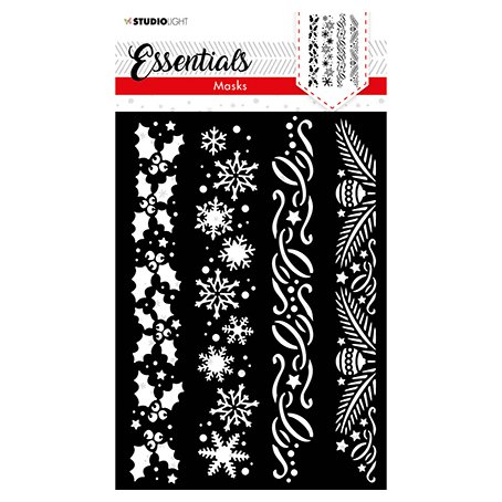 Studiolight stencil, A5: Christmas borders - 37