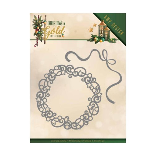 Amy Design -stanssit: Christmas Wreath - kranssi