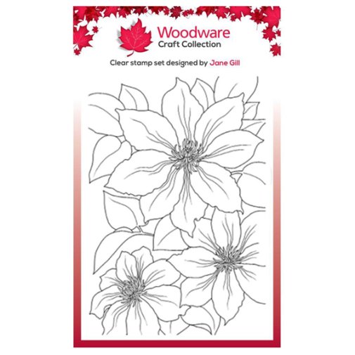 Leimasin A6, Woodware: Clematis