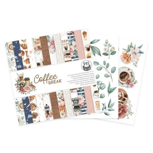 6x6\" P13 paper pad: Coffee Break