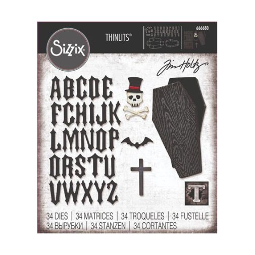 Die set, Sizzix Thinlits: Vault Coffin Box