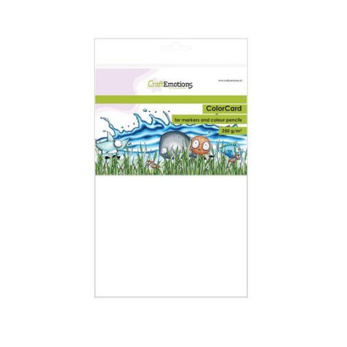 Color Card A5 (Craft Emotions), 250 gsm, 12 kpl