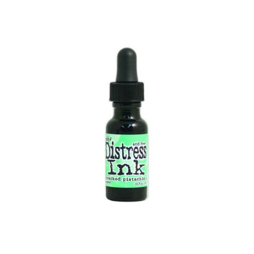 Distress Ink -täyttöpullo: Cracked Pistachio