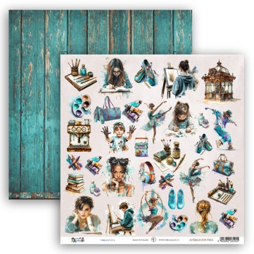 Kuviopaperi 12x12\", UHK: Essence and Form - Creativity