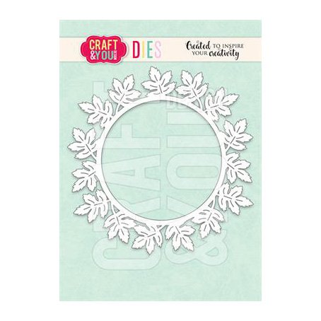 Cutting die, Craft & You:  Grapevine Wreath