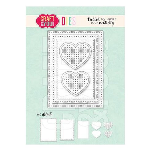 Die set, Craft & You: ATC cross stitches