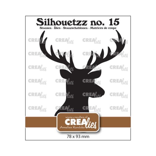 Die, Crealies: Deer silhouette
