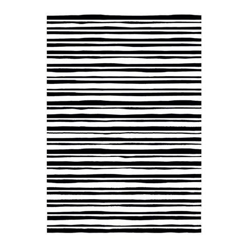 CE embossing folder: Distressed Lines