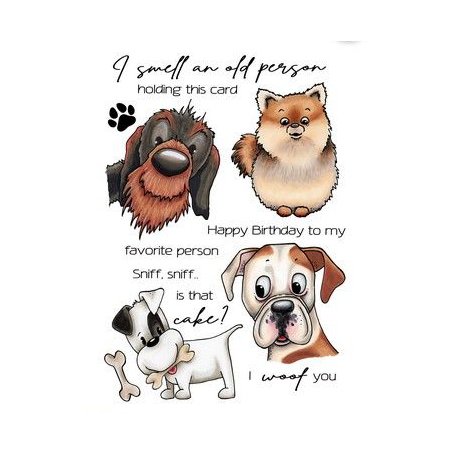 Leimasinsetti A6, Craft Emotions: Dogs - koirat