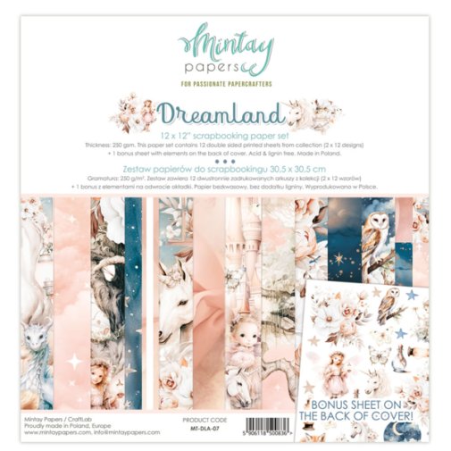 12x12\" paperipakkaus, Mintay: Dreamland