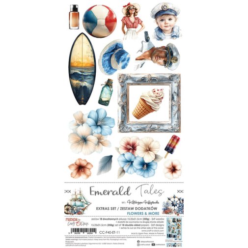 Die cut sheets, Craft O\'Clock: Emerald Tales