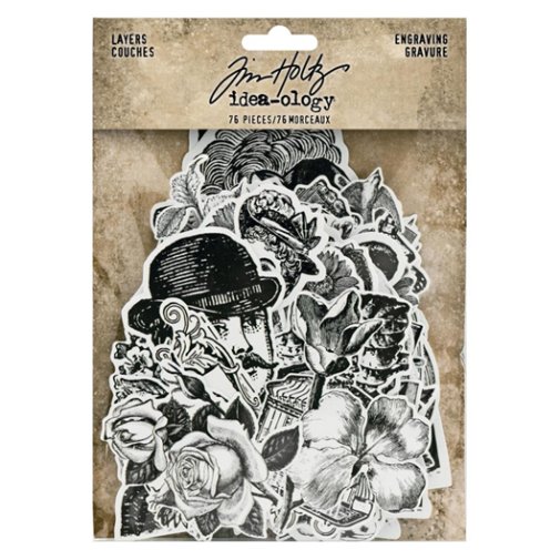 Leikekuvat, Tim Holtz: Engraving, 76 kpl