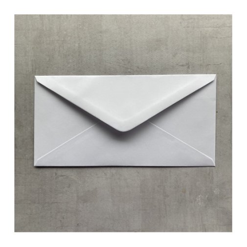 DL envelopes - white, 10pcs