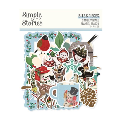 Die-cuts, Simple Stories: Flannel Season