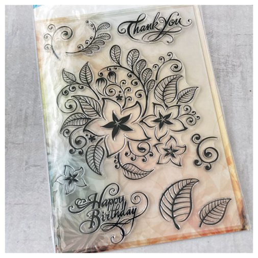 Leimasinsetti A5, Joy Crafts: Floral