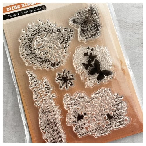 Leimasinsetti A6, Studiolight: Flowers & Butterflies 397