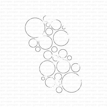 Leimasin, Gummiapan: Frayed circles