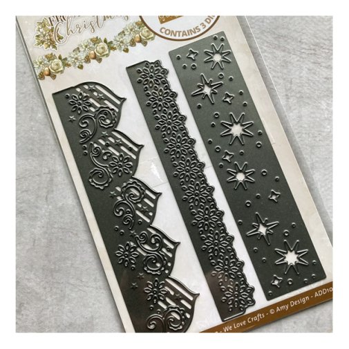 Amy Design dies: Frosted gold Borders